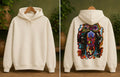 In full bloom hoodie creme