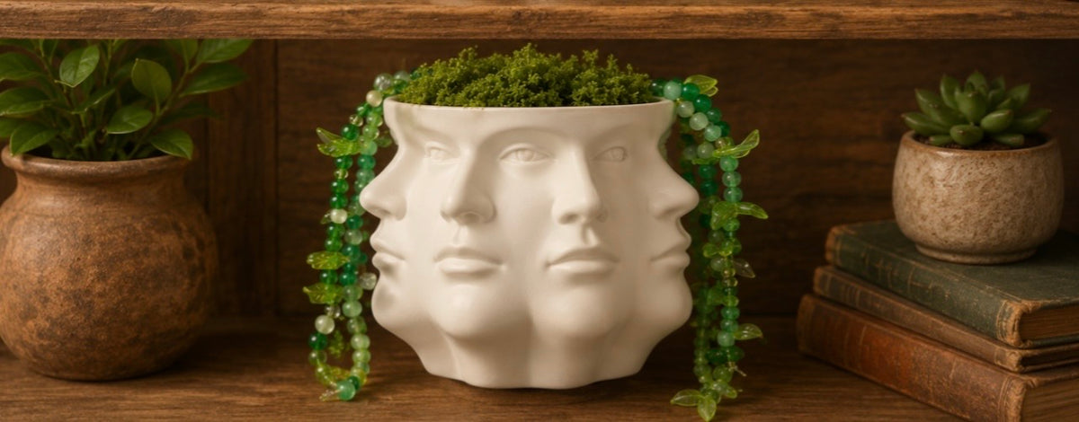 Faces planter